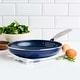 preview thumbnail 9 of 8, Blue Diamond Toxin-Free Ceramic Non-Stick Open Frying Pan
