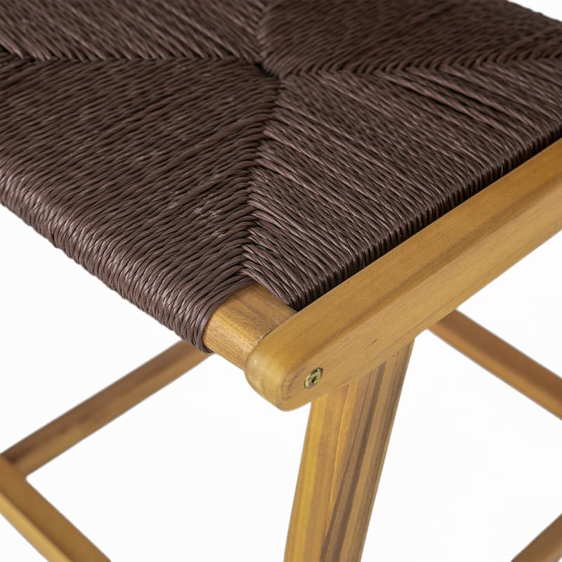 Christopher Knight Home- Branner Acacia Wood Outdoor Barstool Set