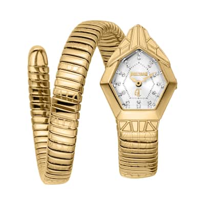 Just Cavalli Women's JC1L358M0035 Quartz Watch - Gold-Tone