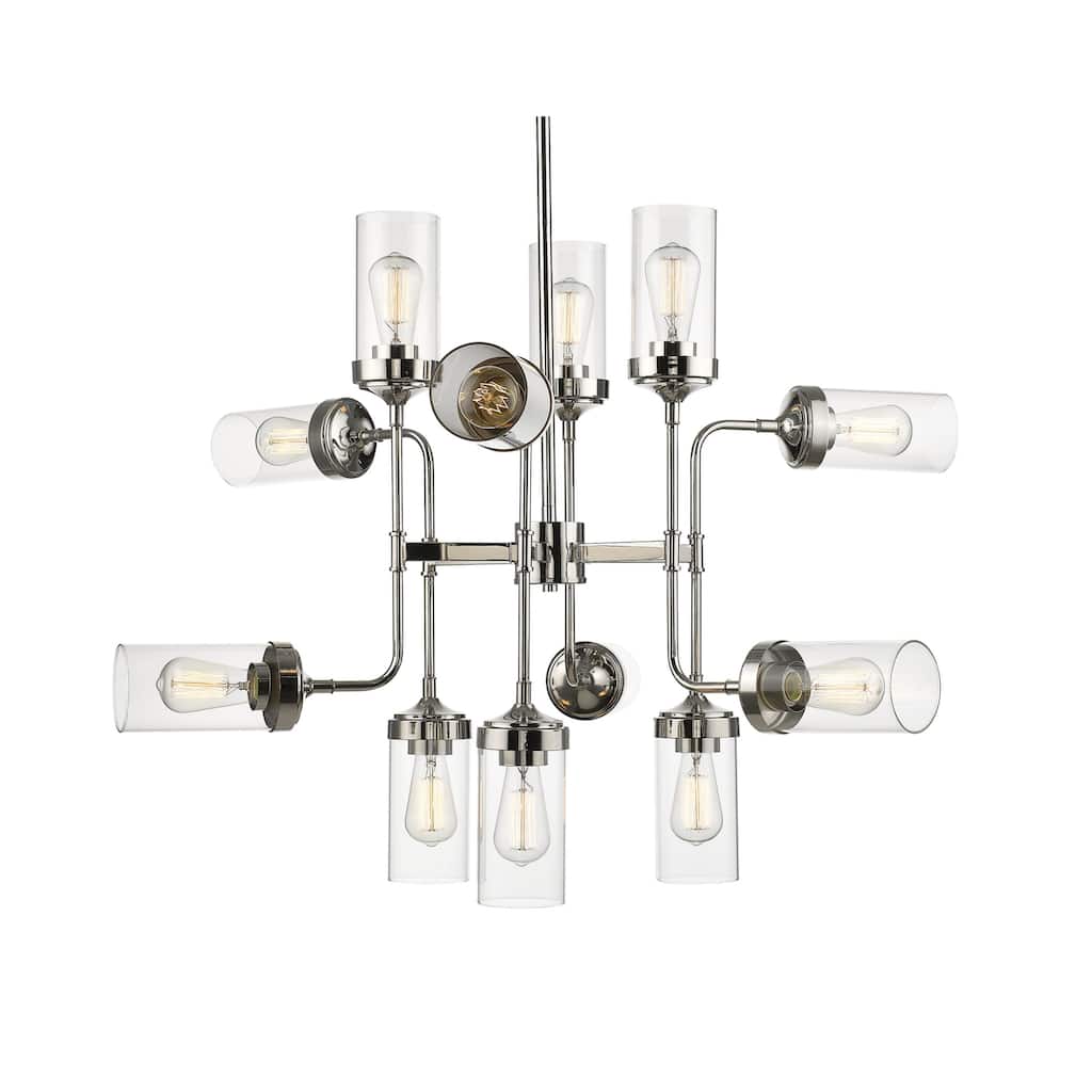 Z-Lite Calliope 60" Wide 12 Light Linear Chandelier