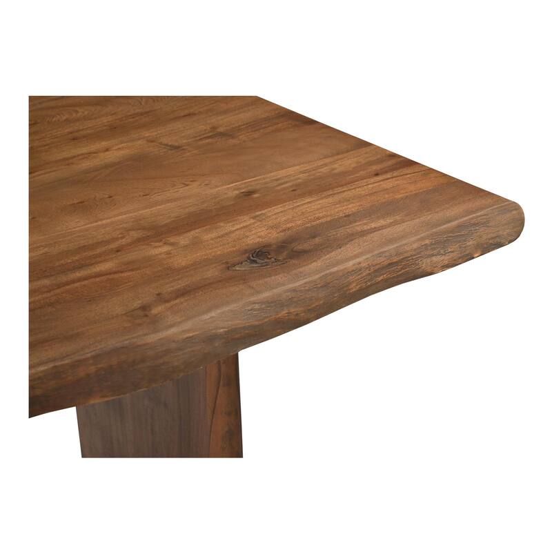 NADAAL STUDIOS Jorah, Large Wooden Dining Table, Brown
