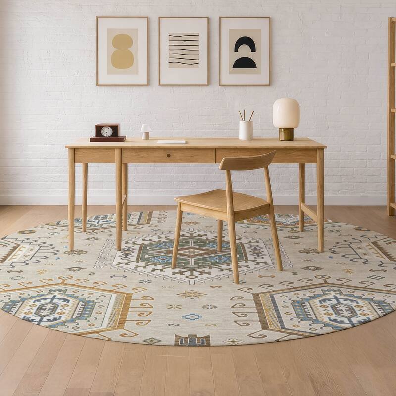 Machine Washable Indoor/ Outdoor Global Akron Chantille Rug