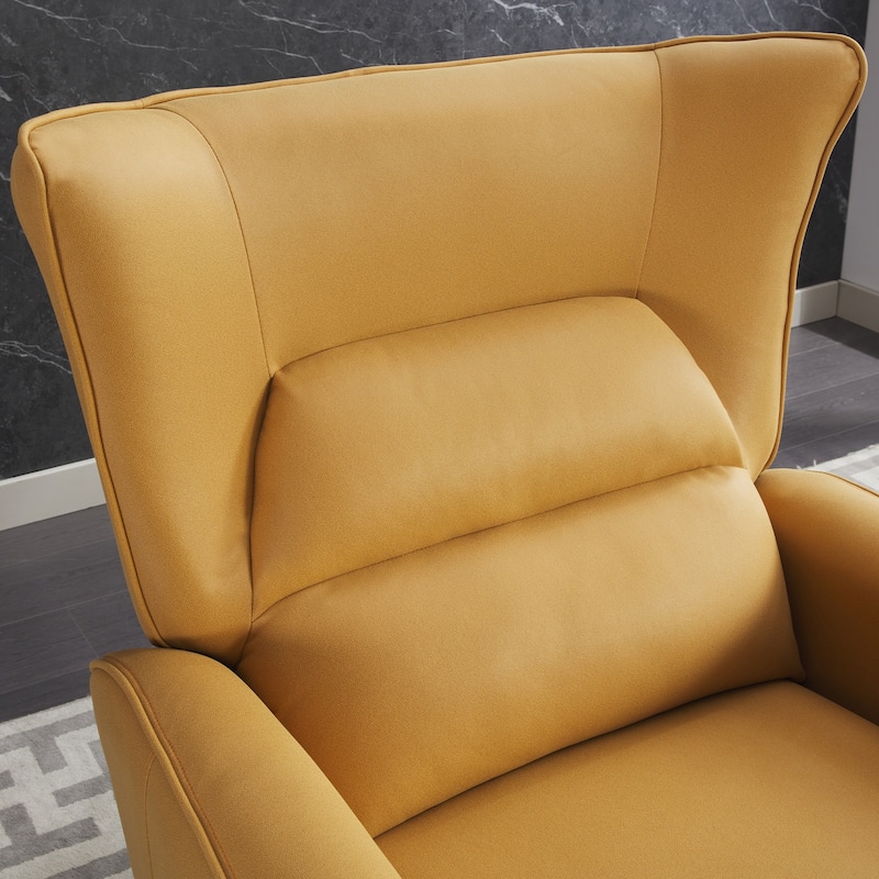Wingback Faux Leather Electric Power Recliner for Living Room