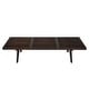 preview thumbnail 7 of 43, 60" Solid Wood Platform Bench Rubberwood Rectangular Entryway Vanity Bench with Slatted Design for Home Office Living Room