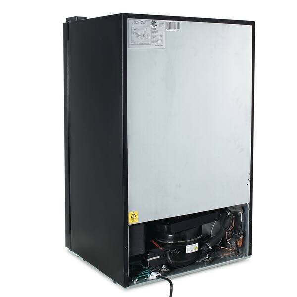 Shop Della Dual Zone Wine Cooler Refrigerator Mini Wine Fridge