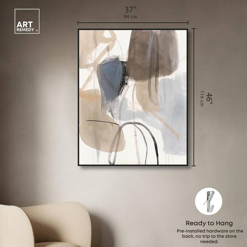 Freeform Movement I Canvas by Art Remedy