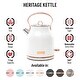 preview thumbnail 49 of 55, Haden Heritage 1.7 Liter Stainless Steel Electric Tea Kettle