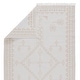 preview thumbnail 3 of 3, Colley Indoor/ Outdoor Medallion White/ Cream Area Rug