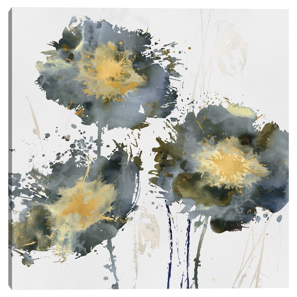 Flower Burst Trio by Vanessa Austin Canvas Art Print