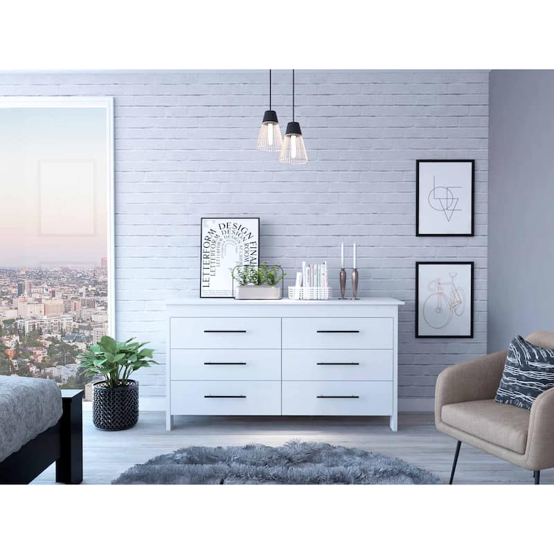 Southington 6-Drawer Rectangle Dresser