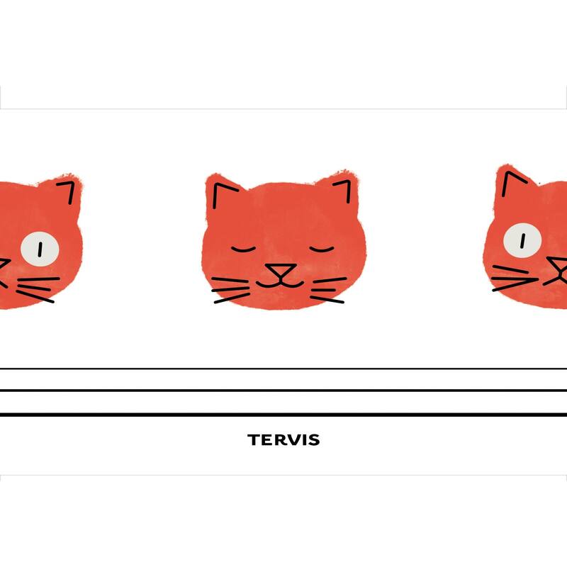 Tervis Traveler Pet Face Triple Walled Insulated Travel Tumbler, Kitty