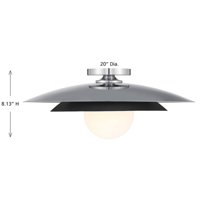 Sherrer 1-Light Ceiling Light