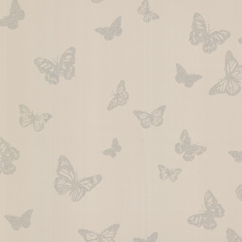 Brewster Butterfly Cafe Geovine Wallpaper - 20.5in x 396in x 0.025in