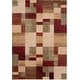 preview thumbnail 2 of 5, Artistic Weavers Woven Colfax Geometric Patches Plush Area Rug