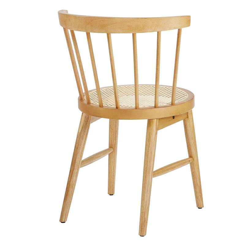 Lykke Curved Spindle Back Dining Chairs Set of 2