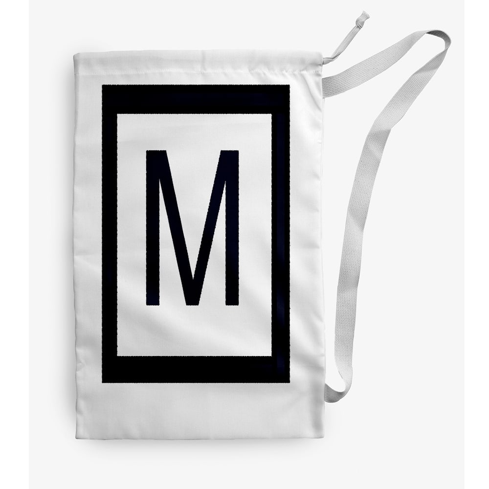 Modern Monogram Laundry Bag - 28" x 36"