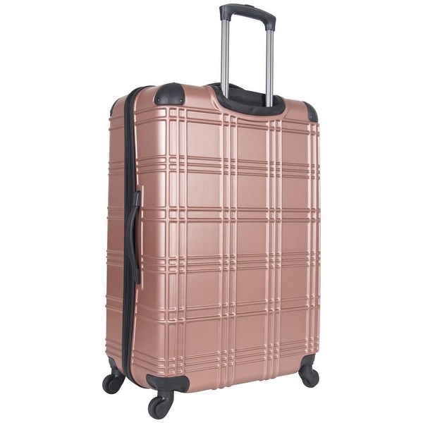 ben sherman luggage rose gold