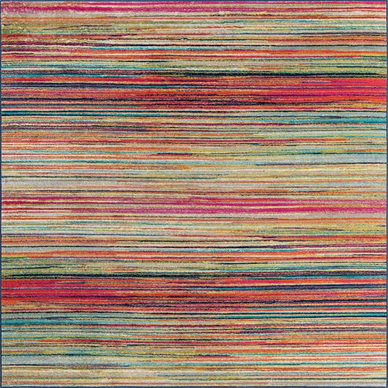 Contemporary Chorisia Collection Area Rug