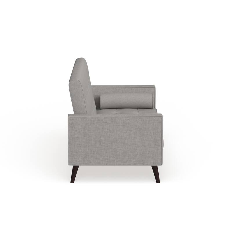 Carson Carrington Rodekro Mid-century Style Fabric Loveseat