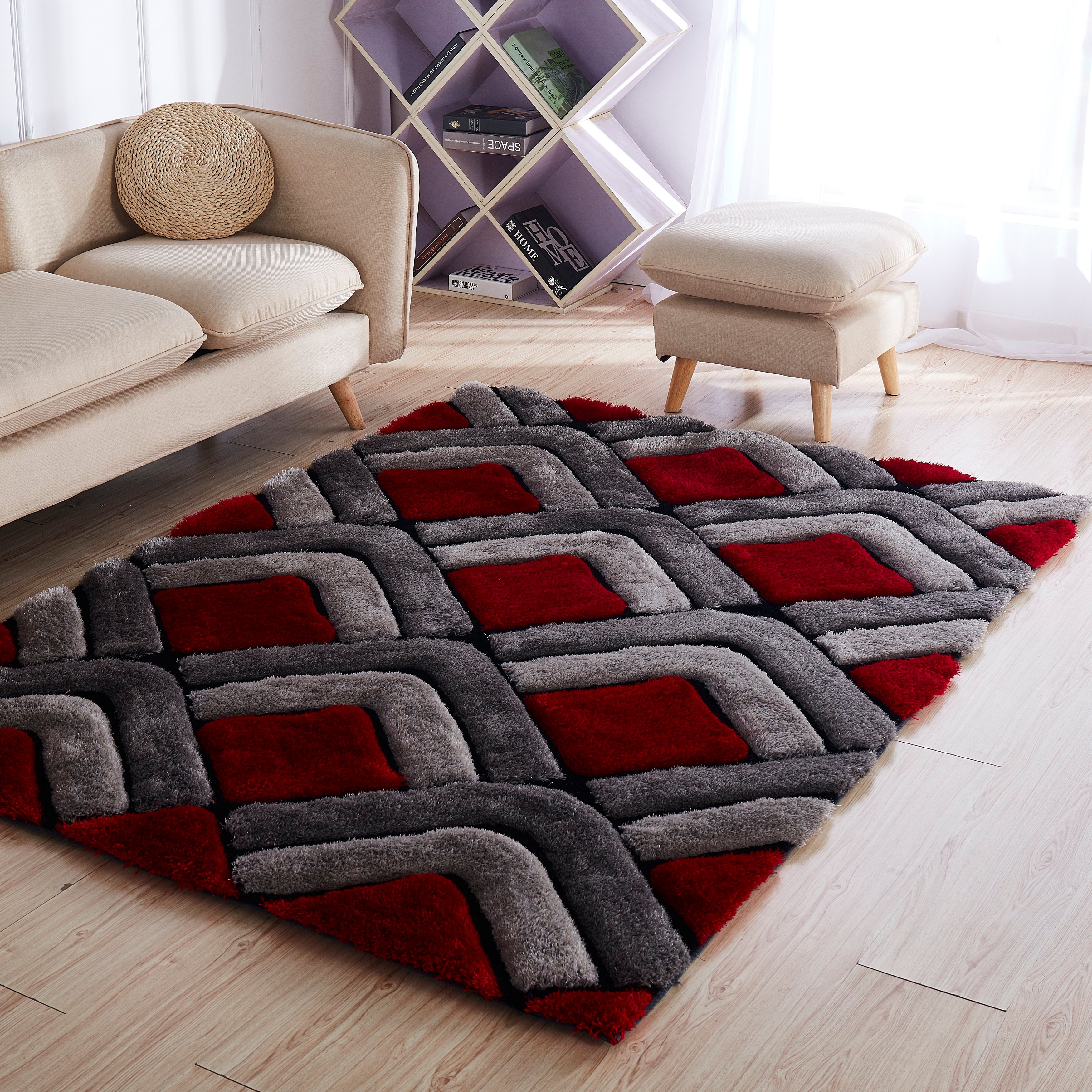 Mateos Shag Collection Area Rug - On Sale - Overstock - 30932953