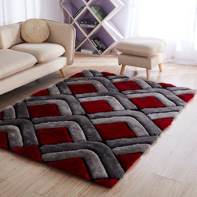 Mateos Shag Collection Area Rug