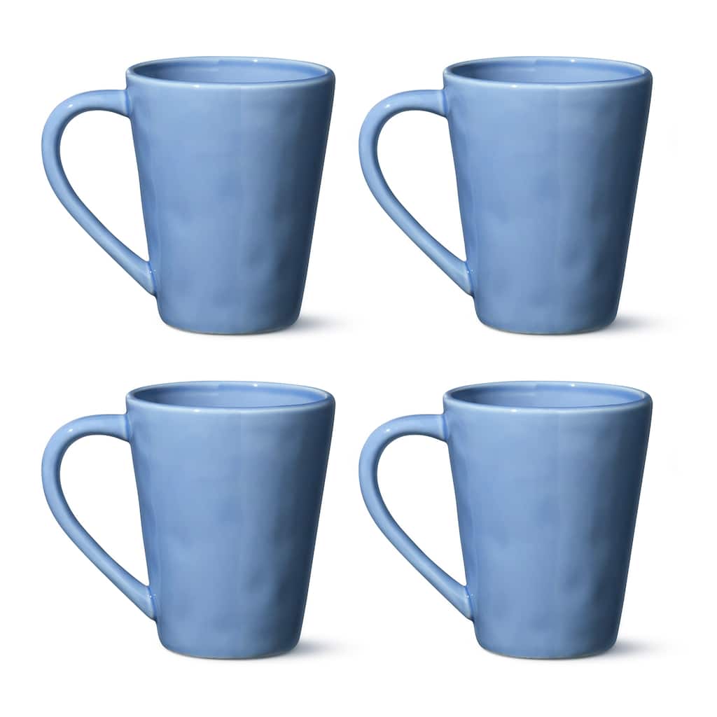 Certified International Cloudy Sky 18 oz. Mugs,Set of 4 - 5.5"W x 4"D x 5"H