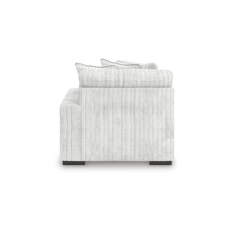 Signature Design by Ashley Stupendous White 2-Piece Sectional with Chaise - 141" W x 67" D x 41" H