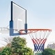 preview thumbnail 11 of 16, Costway 18" Basketball Rim with Double Springs & All Weather Net for - See Details