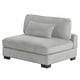 preview thumbnail 12 of 17, Bentley Ottoman Gray / Cream / Black Grey - 45" x 35.5"