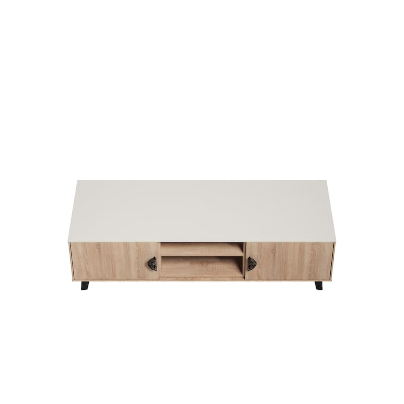 Manhattan Comfort Haley 55.10" Mid-Century Modern TV Stand