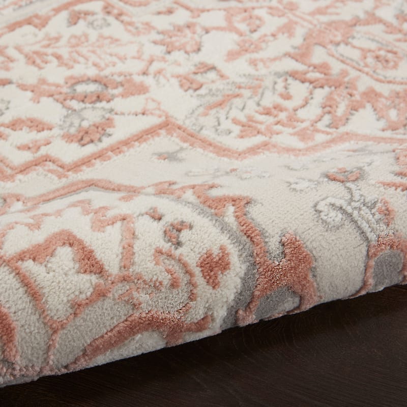 Nourison Elation Floral Medallion French Country Area Rug