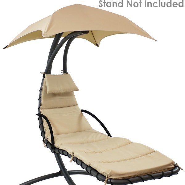 Sunnydaze Replacement Cushion and Umbrella for Floating Lounge