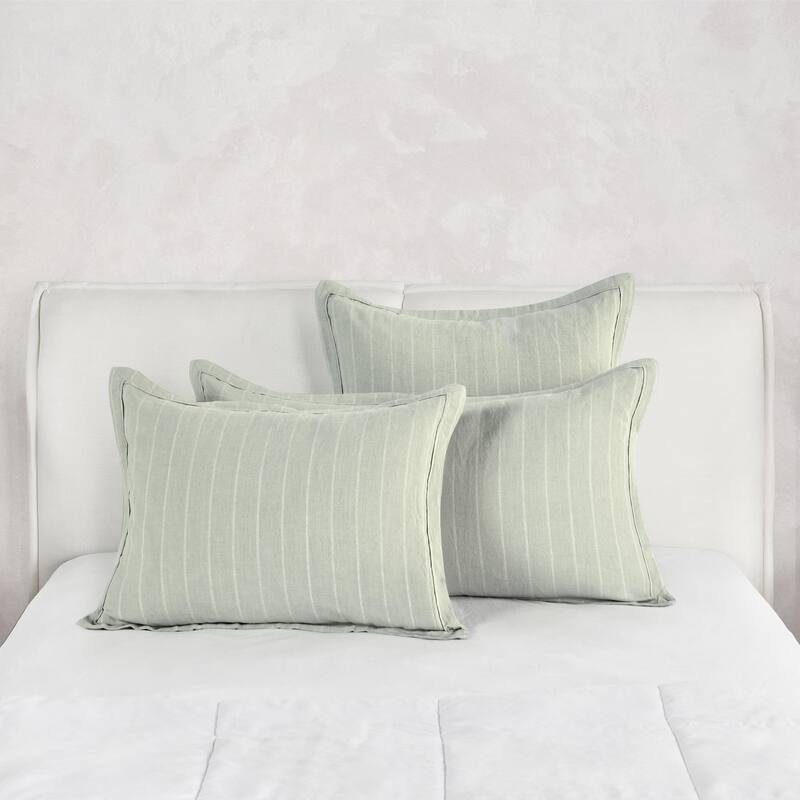 Kingston 100% Linen Natural Sham by Kosas Home