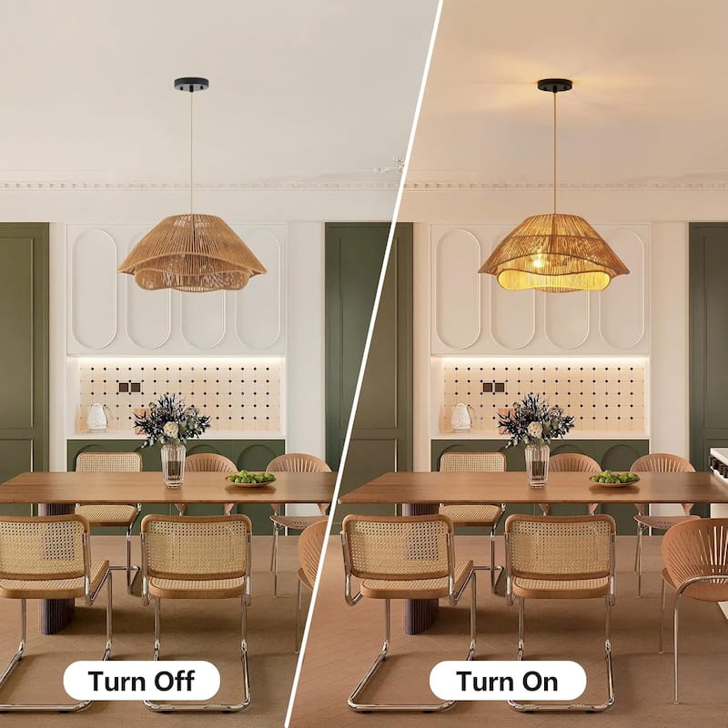 3-light fixture light brown chandelier light rattan, metal hallway light