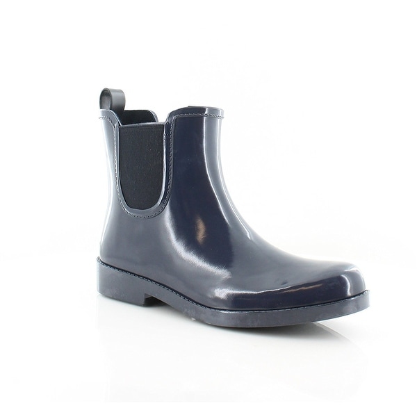 coach ankle rain boots
