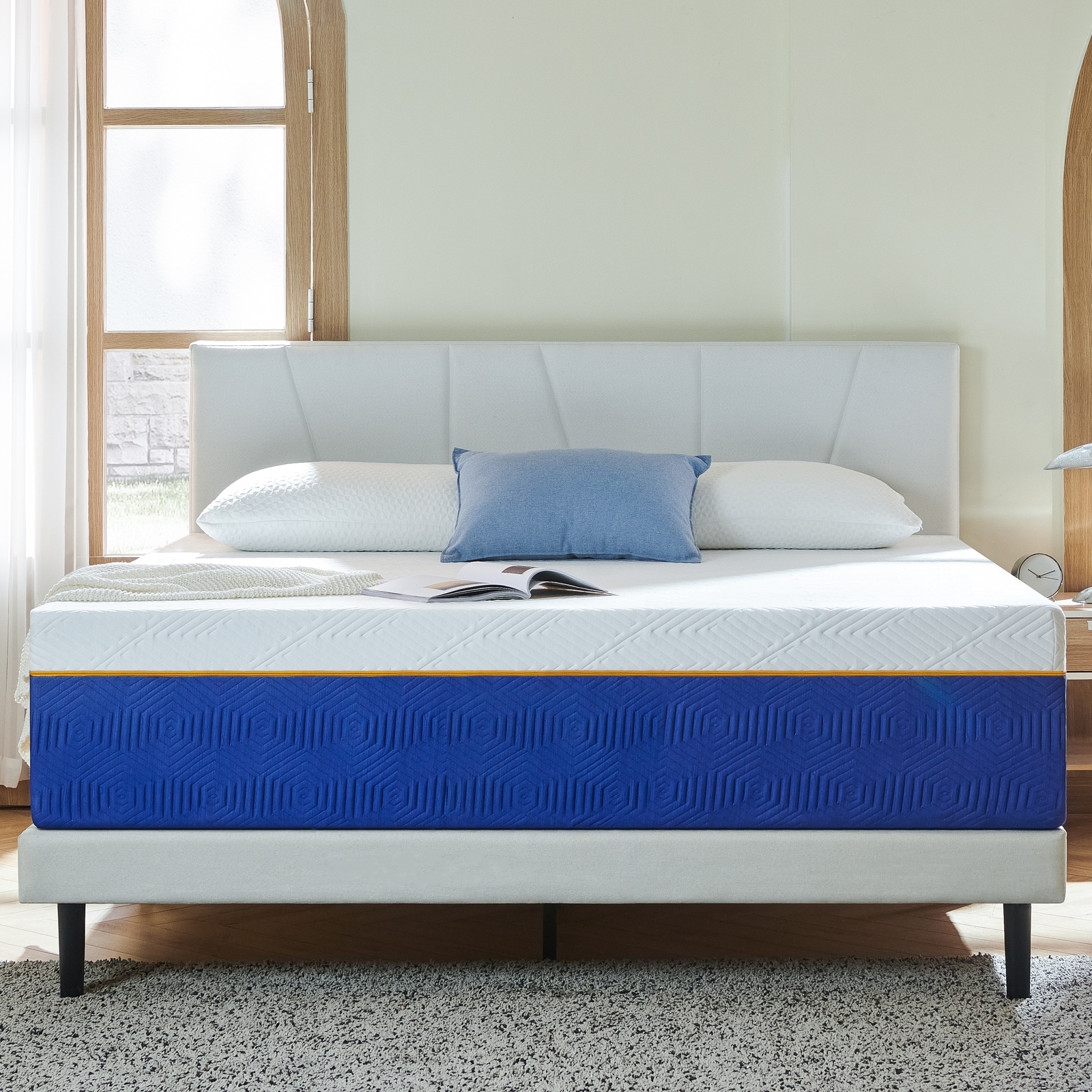 Gel bed top in a box