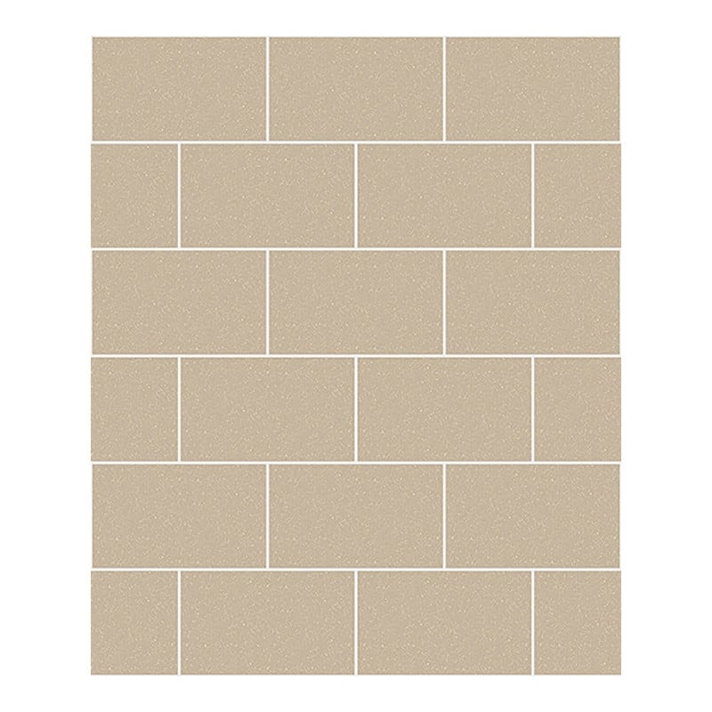 Crown Joan Wheat Tile Wallpaper - 20.5 x 396 x 0.025