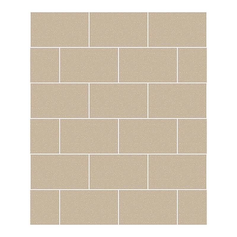 Crown Joan Wheat Tile Wallpaper - 20.5 x 396 x 0.025