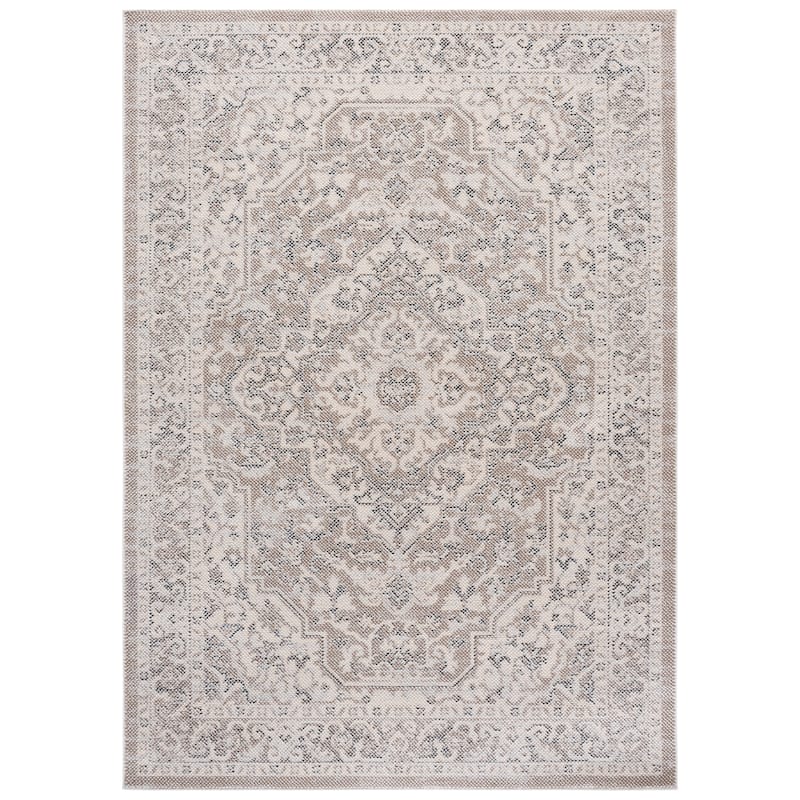 SAFAVIEH Harrison Jeske Rug - 4' x 6' - Beige/Ivory Grey