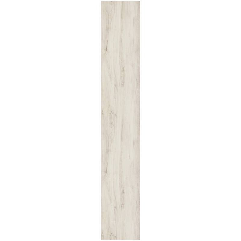 72 Inches 5 Tier Wooden Pier with Adjustable Shelves, Washed White