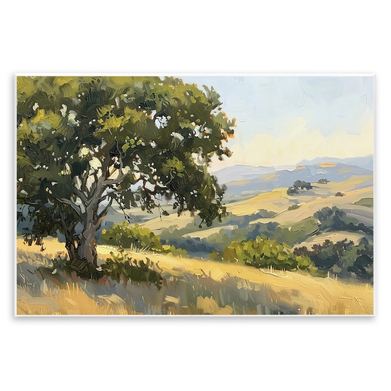 Stupell On The Hilltop Scenery Wall Plaque Art Design By LSR Creative Studio - 15 x 10