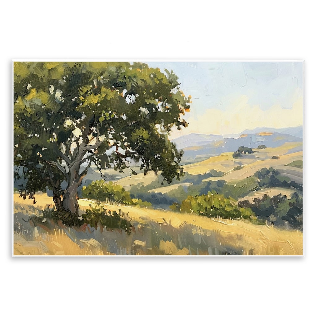 Stupell On The Hilltop Scenery Wall Plaque Art Design By LSR Creative Studio