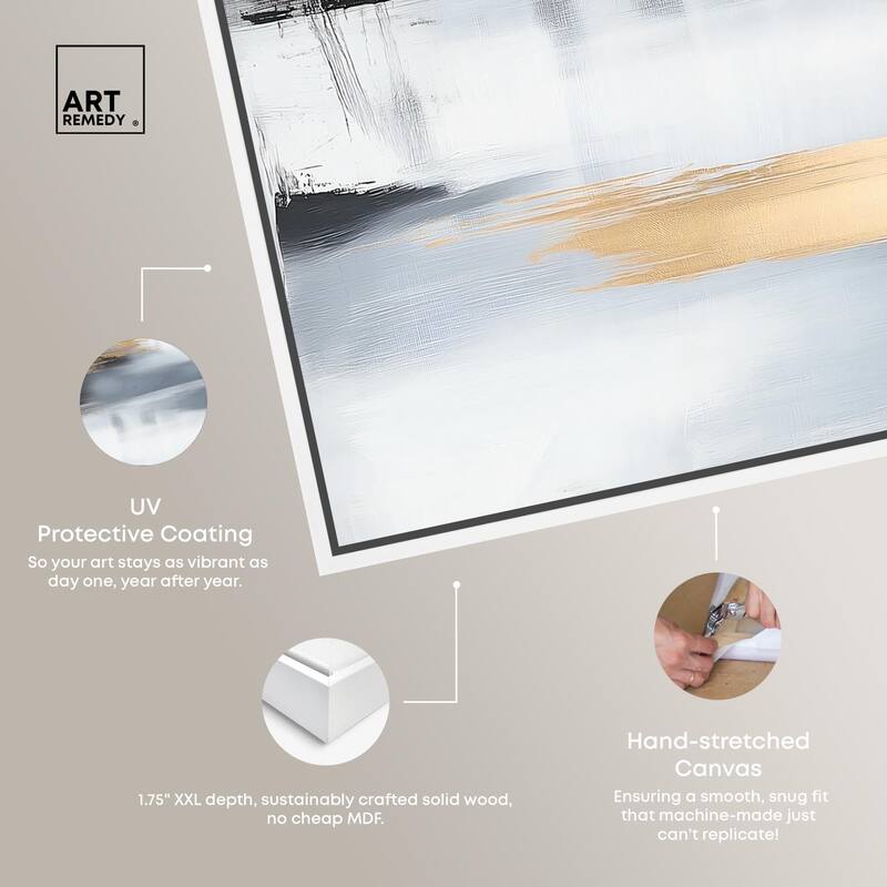 Visual Gold Vortex II Canvas by Art Remedy