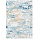 preview thumbnail 13 of 31, SAFAVIEH Skyler Coralee Modern Abstract Rug 4'5" x 6'5" - Teal/Gold - Rectangle