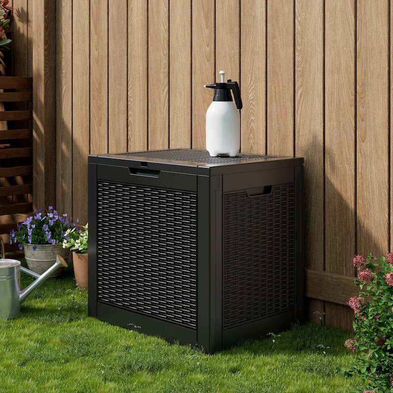 30 Gal. Resin Outdoor Gargen Storage Deck Box