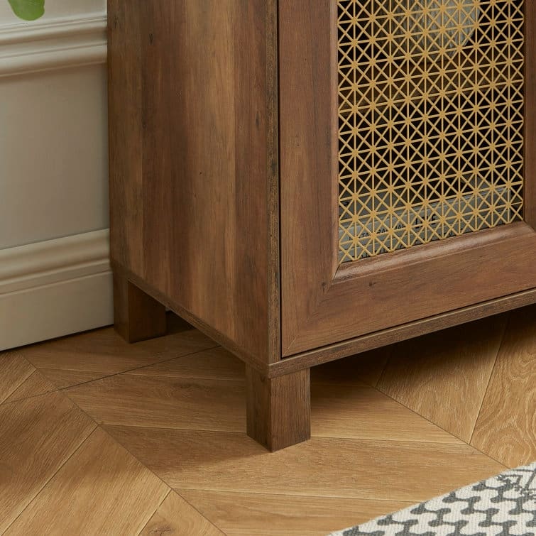69.5'' Wood TV Stand Media Console Entertainment Center