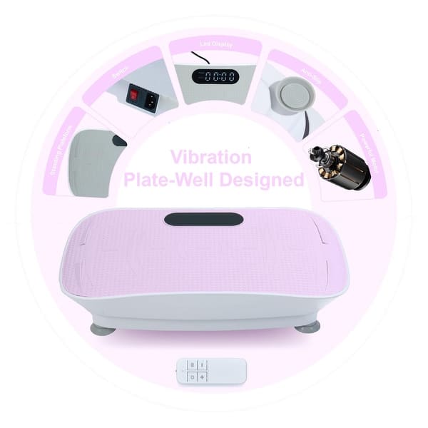 Silent Vibration Platform Crazy Fitness Massage 10-Frequency - Bed Bath &  Beyond