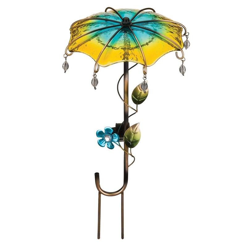 Umbrella Solar Stake - Yellow