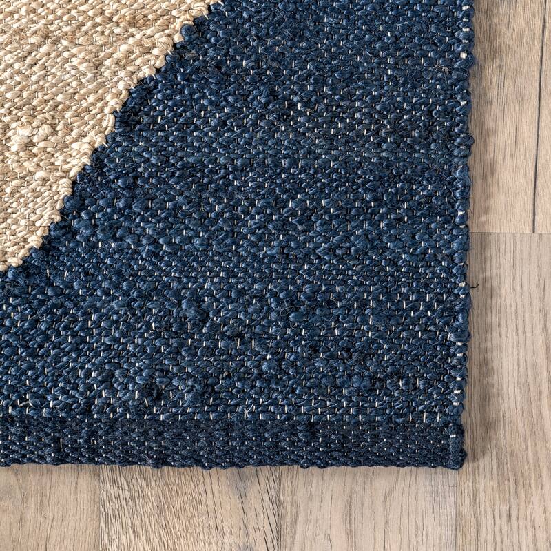 Nuloom Pandora Diamond Jute Area Rug