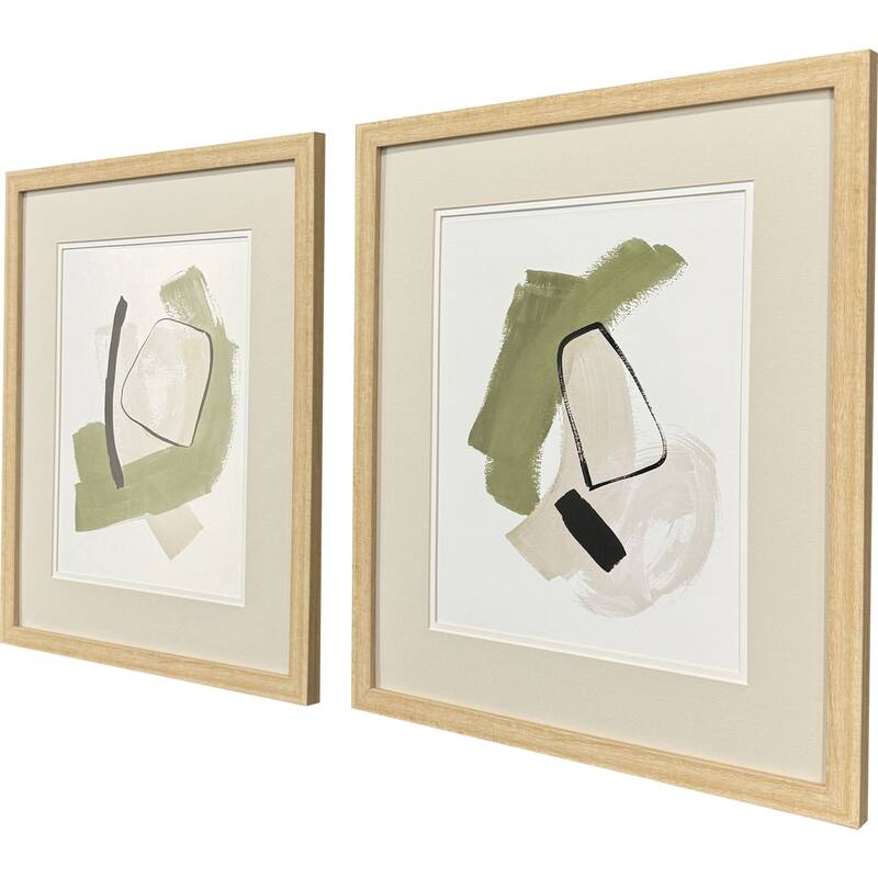 Paragon Sage Treasures I Framed Art - Set of 2